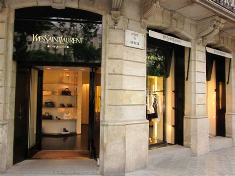 ysl barcelona store|Paseo de Gracia .